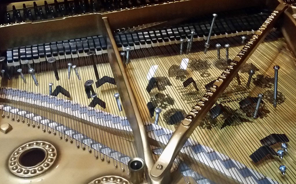 john cage pianoforte preparato